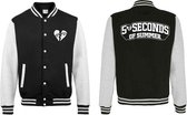 5 Seconds of Summer Varsity jacket -2XL- Logo Zwart/Wit