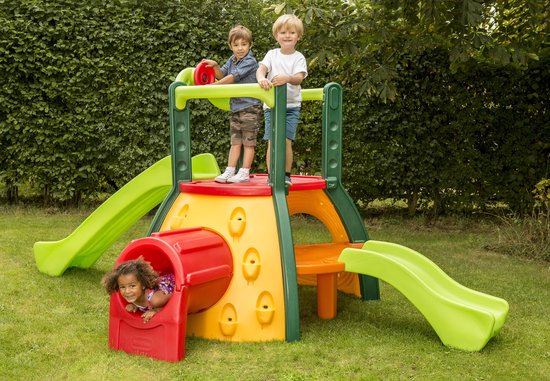 ozon staking overdracht Little Tikes Super Evergreen Dubbeldekker Glijbaan - Speeltoestel | bol.com