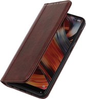OnePlus 8 Hoesje Portemonnee Stand Wallet Case Bruin