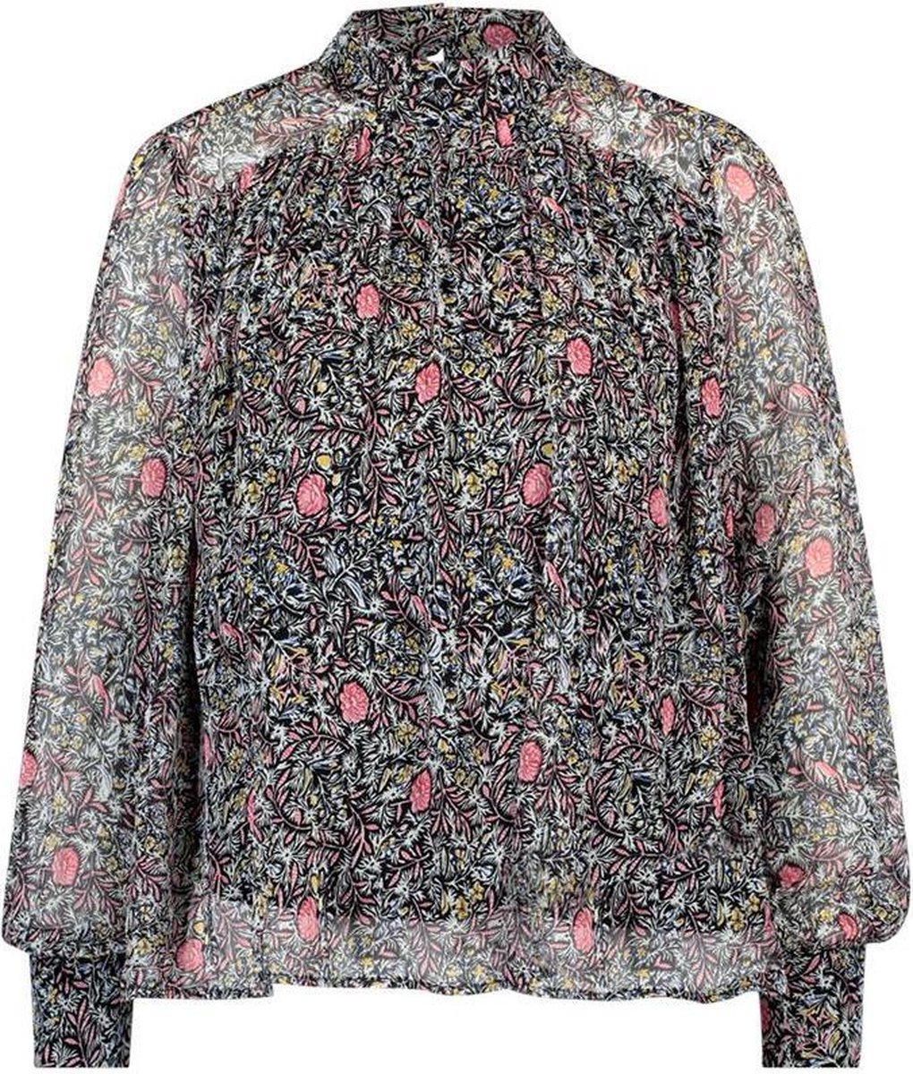 Aaiko transparante tuniek blouse met top eronder - Maat S