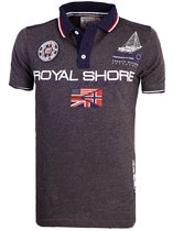 Geographical Norway Polo Shirt Grijs Royal Shore Kamacho - S
