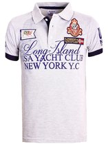 Geographical Norway Polo Shirt Grijs New York Keylo - L