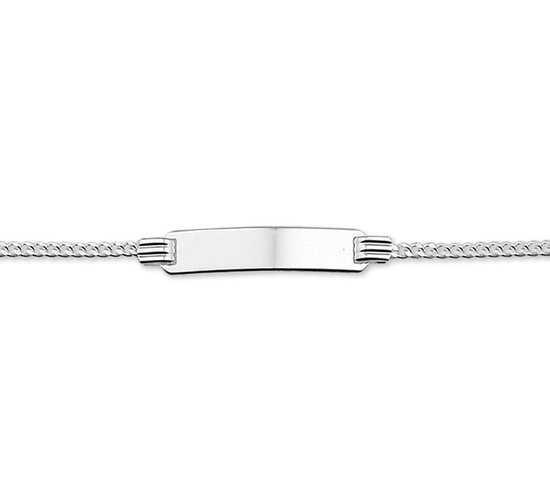 N-joy trendstyle zilveren plaat armband 8767 INCLUSIEF NAAMGRAVURE N-joy trendstyle zilveren plaat armband 8767 INCLUSIEF NAAMGRAVURE