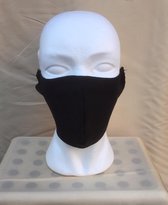 Zwart Masker - Zacht draagcomfort - Luchtfilter  -