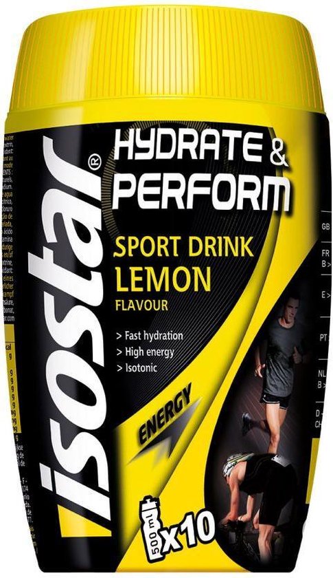 De Kamer lichten Defecte Isostar Poeder Hydrate And Perform Sportdrank Lemon *bestekoop  Voordeelverpakking | bol.com