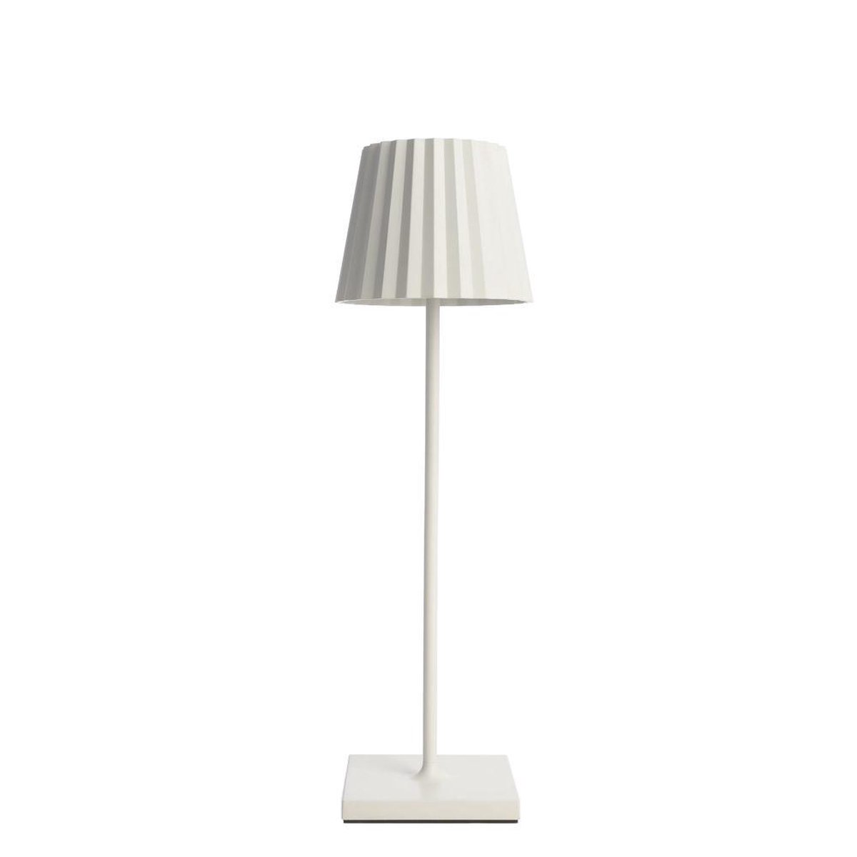 Deko-Light Sheratan Tafellamp Buiten op accu - Wit - Decoratieve tafellamp - Buitenverlichting