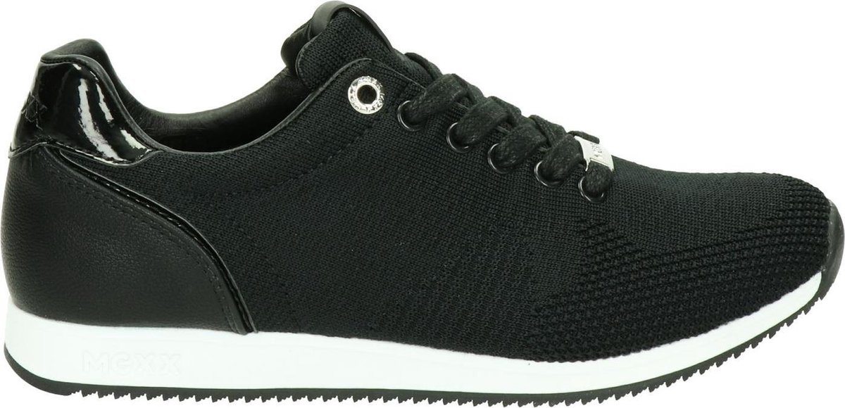 Mexx Cato dames sneaker - Zwart - Maat 38 | bol.com