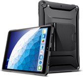 Apple iPad Air 10.5 hoes - Heavy-Duty Shock-Absorbent Protective Tough Armor Bumper Case - Zwart