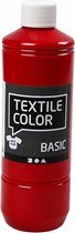 Couleur textile, 500 ml, rouge