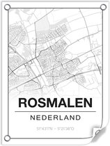Tuinposter ROSMALEN (Nederland) - 60x80cm