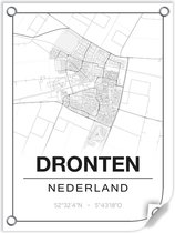 Tuinposter DRONTEN (Nederland) - 60x80cm