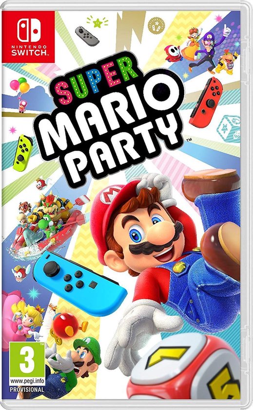 Cover van de game Super Mario Party - Nintendo Switch