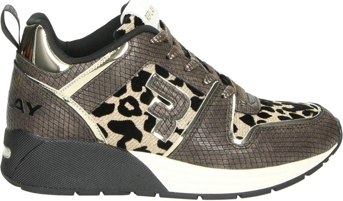 Alternatief voorstel waarschijnlijk boekje Replay Whiteville dames sneaker - Leopard - Maat 41 | bol.com