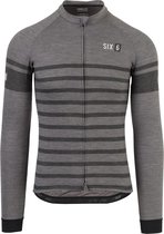 AGU Merino Fietsshirt Lange Mouwen Six6 Heren - Grijze - M