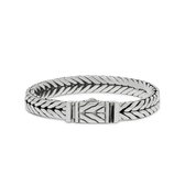 SILK Jewellery - Zilveren Armband - Chevron - 420.20 - Maat 20