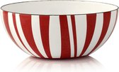 Rood Stripes Bowl 10 cm