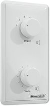 OMNITRONIC PA Vol Contr/Prog Select 10W mono wh