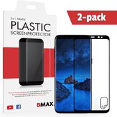 2-pack BMAX geschikt voor Samsung Galaxy S9 Screenprotector | Full Cover Beschermfolie | Ultra Clear PET | Onzichtbaar Display Folie