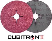 Cubitron 3M II Fiber schuurschijf 982C K60 125x22mm 25 stuks