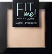 Maybelline Fit Me Matte & Poreless Make-up Poeder - 128 Warm Nu