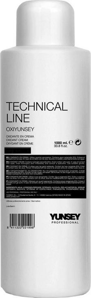 Yunsey Technical Line Oxiyunsey Oxydant 20 vol. 6% 1000ml