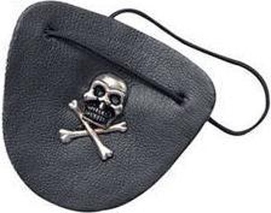 Piraten ooglapje met doodshoofd | bol.com