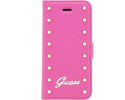 Guess iPhone 5 / 5S Folio Case Studded Collection Pink