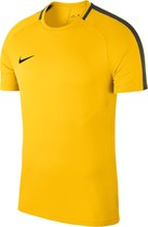 Nike Sportshirt Kids - geel/zwart Maat 158/170