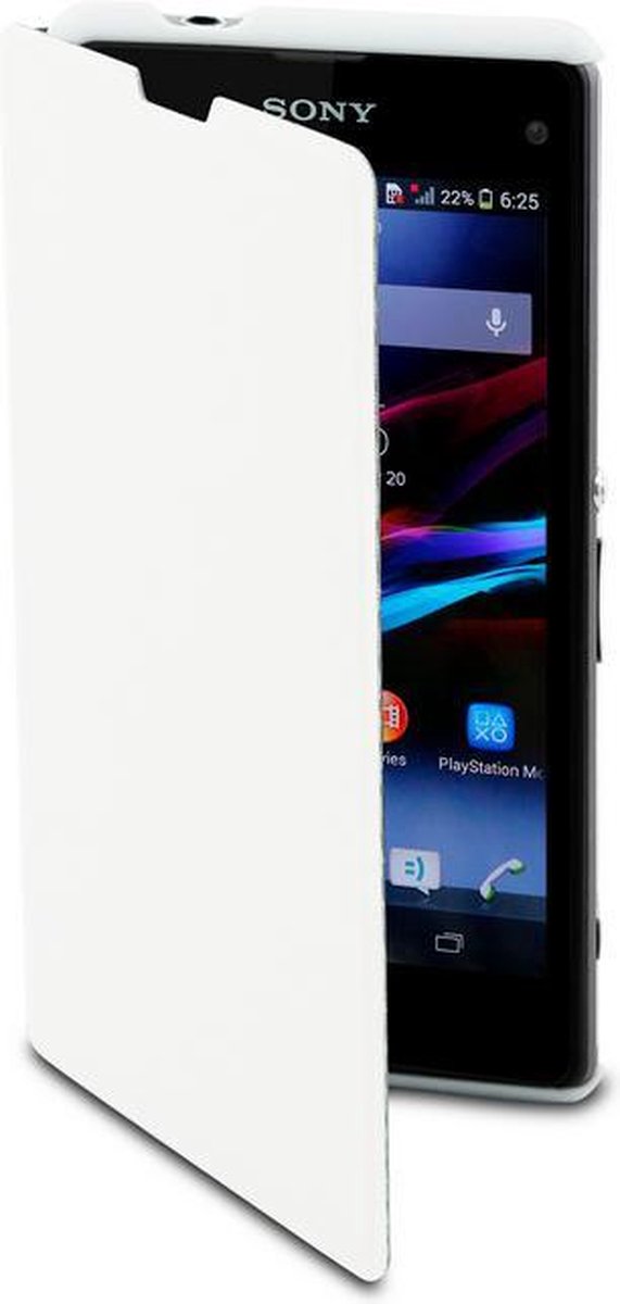 Muvit - Easy Folio Case - Sony Xperia Z1 Compact - wit