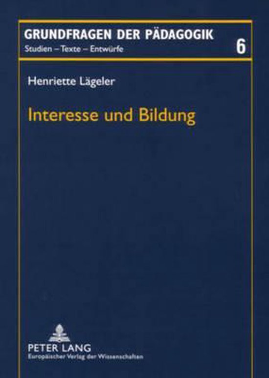 Interesse und Bildung - cover