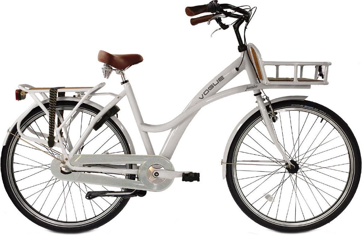 fiets munt vuist Vogue Jumbo - Fiets - Vrouwen - Crème - 50 cm | bol.com