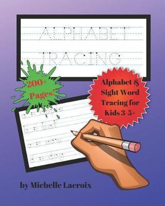Tracing Practice Workbook- Alphabet Tracing Workbook - cover