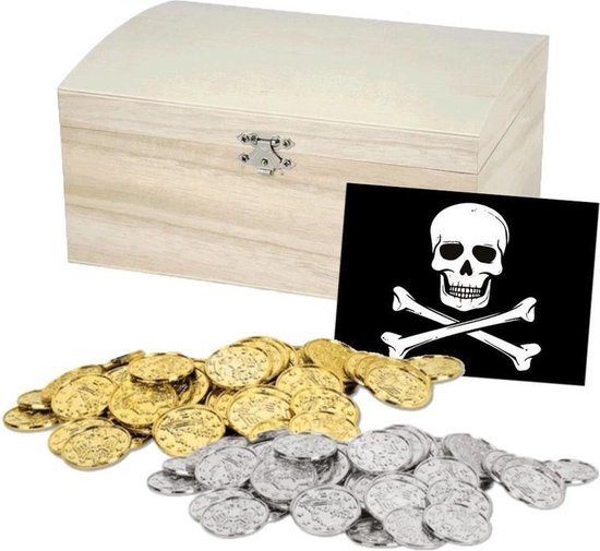 Piraten schatkist met munten | bol.com