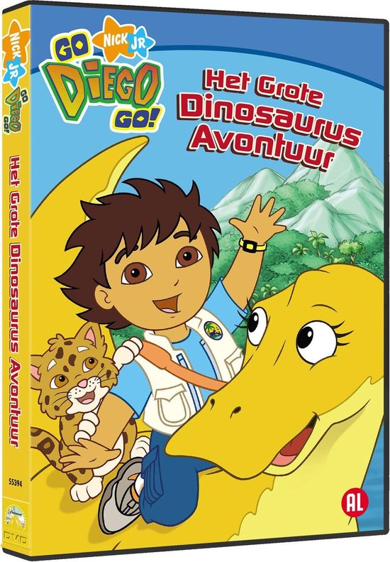 Cover van de film 'Go Diego Go - Het Grote Dinosaurusavontuur'
