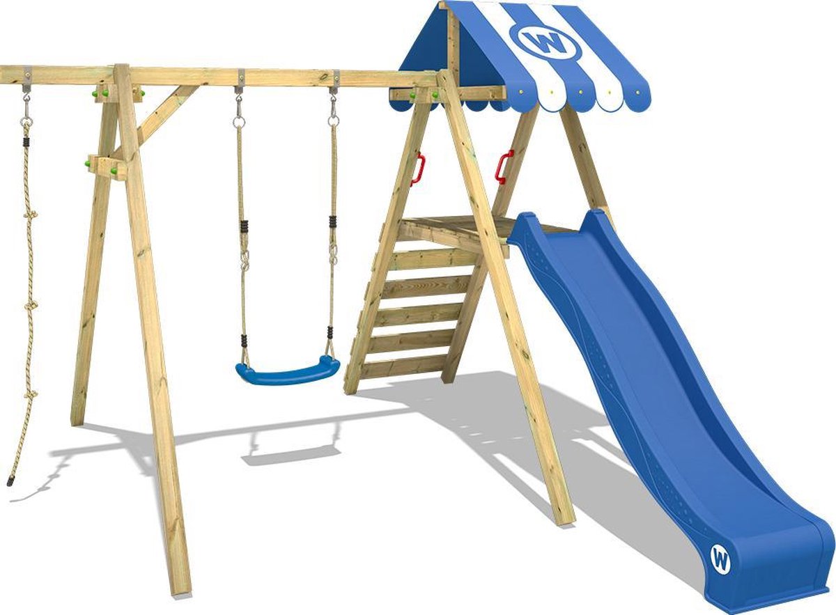 Emwe 24268 Houten Schommel/babyschommel, in hoogte verstelbaar, 40 kg, draagkracht
