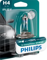 Philips Gloeilamp H4 X-tremevision 66/50w In Blister Per Stuk