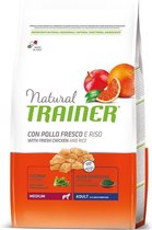 Trainer Natural Trainer - Chicken Medium - Hondenvoer - 3 kg - Hoog Vleesgehalte