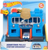 Hot Wheels Ontsnapping uit het Politiebureau