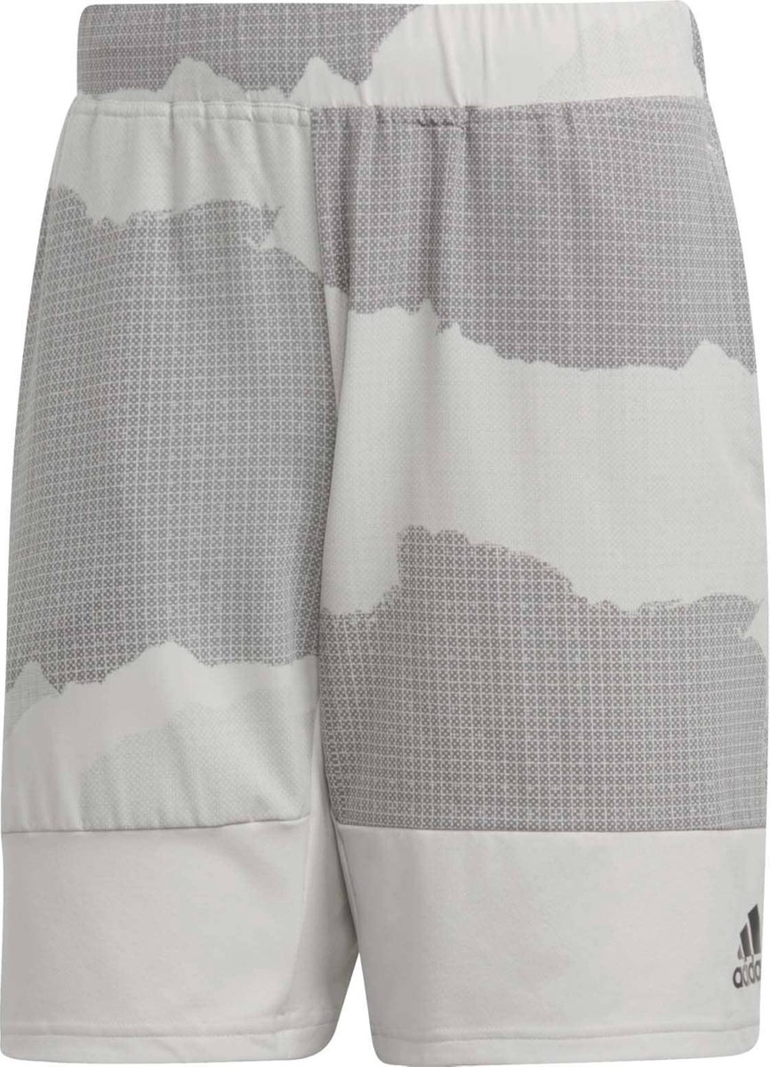 Adidas Herenshort 4KRFT Camouflage Wit