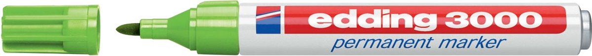 30x Edding permanent marker 3000 lichtgroen