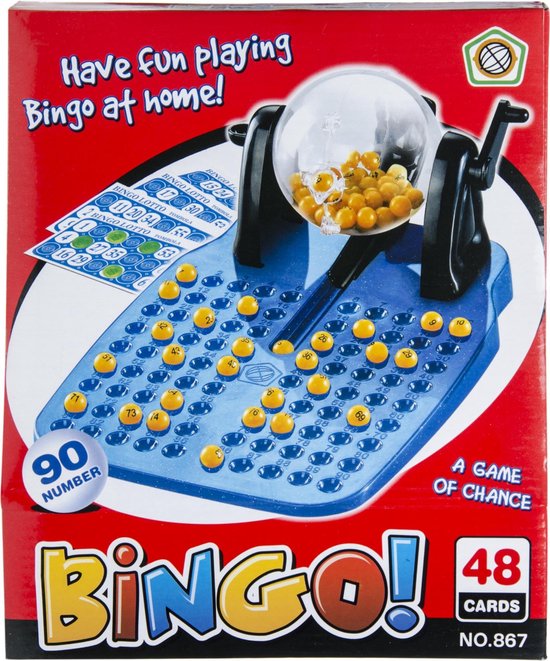 Afbeelding van het spel Lg-imports Bingospel Blauw 22 Cm