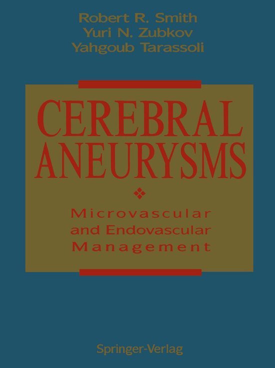 Cerebral Aneurysms - cover