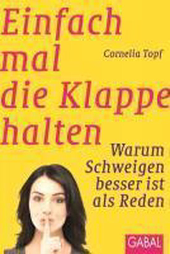 Einfach mal die Klappe halten - cover