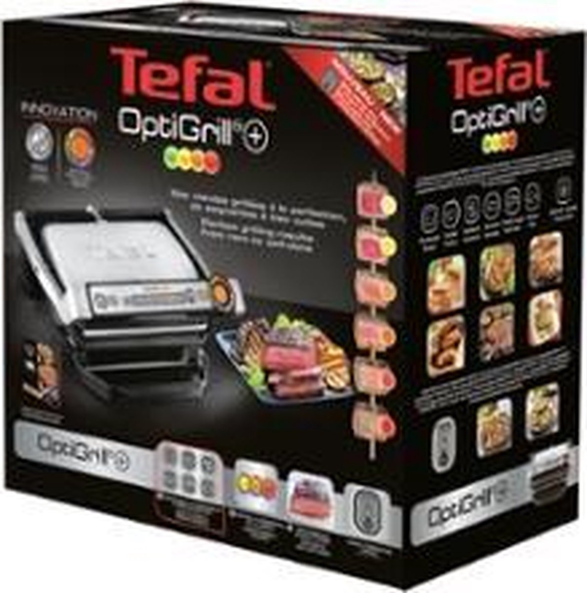 Tefal Optigrill+ GC712D - Contactgrill bol.com