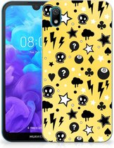 Huawei Y5 (2019) Silicone Back Case Punk Yellow