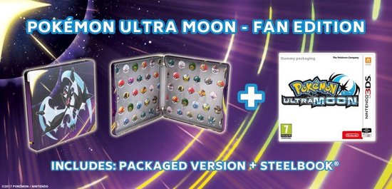 Pokemon Ultra Moon - Steelcase Edition - 3DS