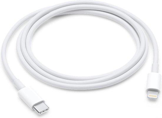 klein Posters machine Apple Originele USB-C/Type-C naar lightning kabel - 100cm | bol.com