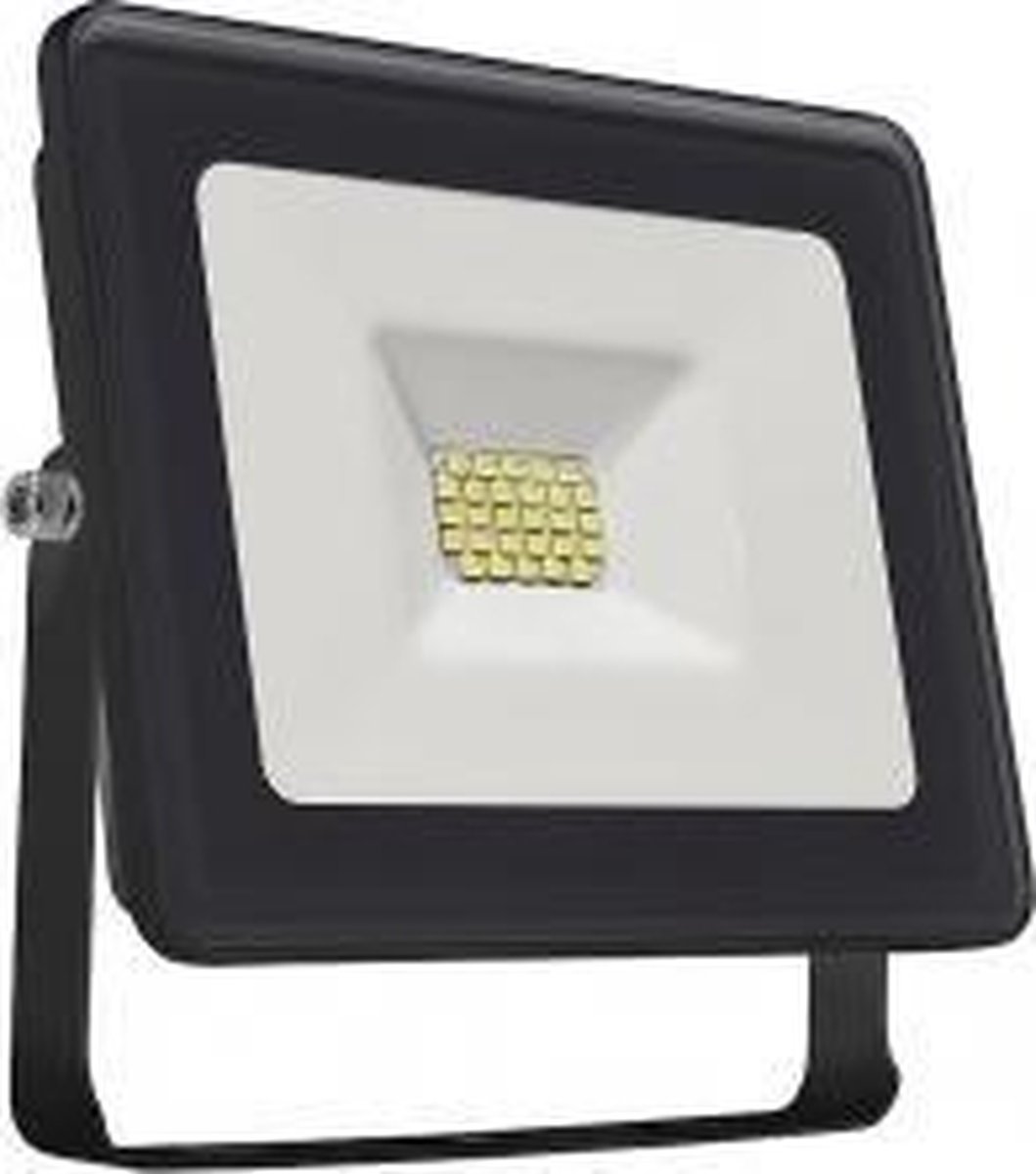 10W SMD LED Schijnwerper Warm Wit 850 Lumen - Zwart