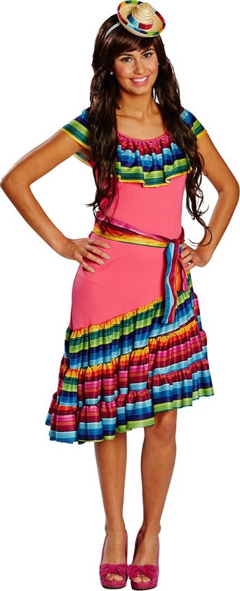 Rubie's Verkleedkostuum Mexicaan Dames Multicolor Maat 46 | bol.com
