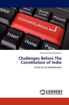 Challenges Before the Constitution of India